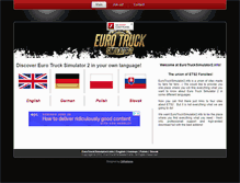 Tablet Screenshot of eurotrucksimulator2.info