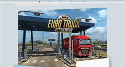 Desktop Screenshot of eurotrucksimulator2.com